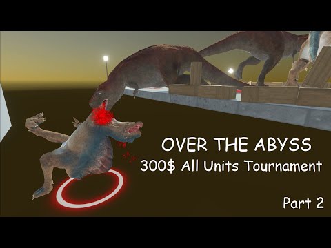 OVER THE ABYSS 300$ All Units Tournament Part 2 ARBS |Animal Revolt Battle Simulator