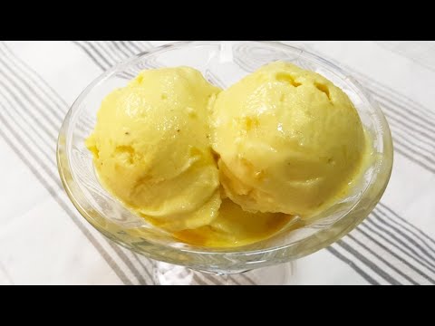 2 INGREDIENT DELICIOUS Ice Cream - NO SUGAR, NO MILK, Quick and Creamy - My FAVORITE!