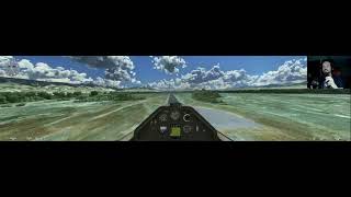 MSFS Glider Soaring King Mountain Idaho with Dave and Tom