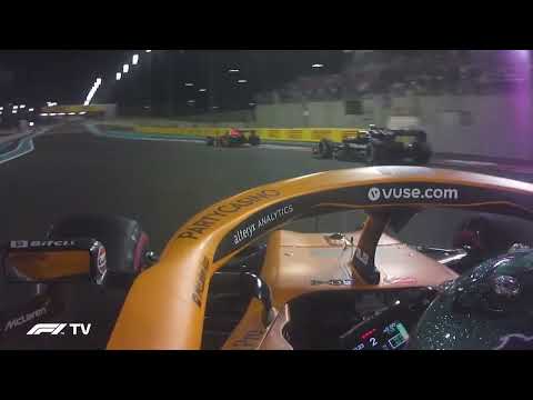 Verstappen overtaking Hamilton - Ricciardo onboard Abu Dhabi GP 2021 Abu Dhabi Grand Prix