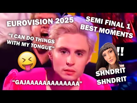 eurovision 2025 semi final 1 moments that made me LOSE my sanity
