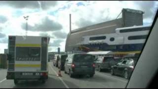 preview picture of video 'Llegamos al ferry de Hirtshals a Kristiansand'