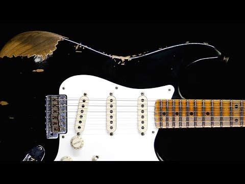 Soulful Blues Groove Guitar Backing Track Jam in D Minor