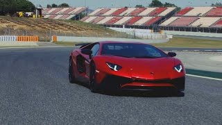 A Really Goddamn Fast Lamborghini on a Racetrack