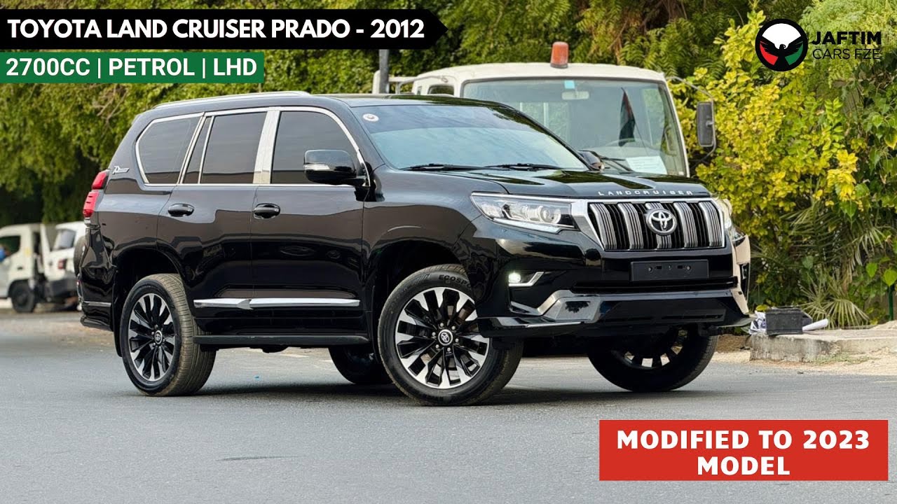 Toyota Prado MODIFIED TO 2023 PRADO | LHD | 2012 | AUTOMATIC TRANSMISSION | 2.7L PETROL ENGINE | 4 X 4 | COOL BOX video