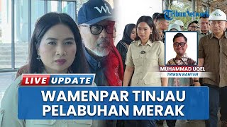 Wamenpar RI Ni Luh Puspa Tinjau Kesiapan Pelabuhan Merak-Banten Menuju Lebaran Idul Fitri 1446 H