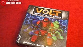 Volt Robot Battle Arena Board Game Review