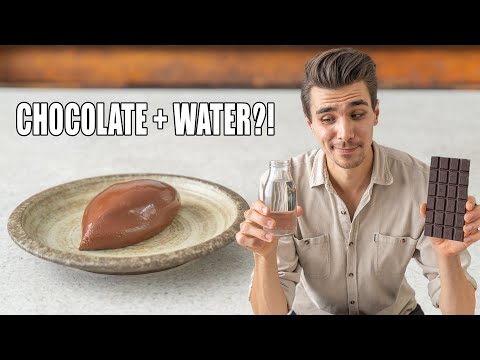 2 Ingredient Chocolate Mousse (Chocolate + Water)