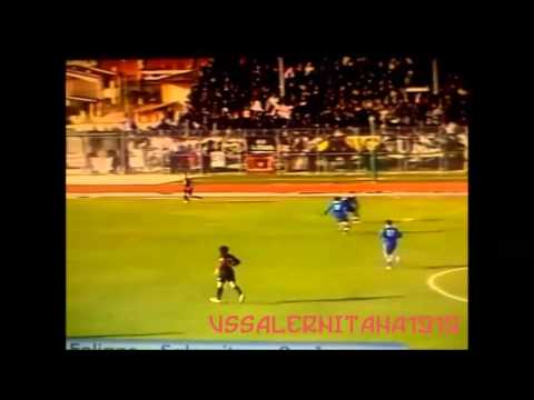 Foligno-Salernitana 0-1 gol di David Mounard