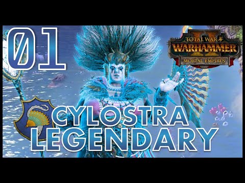 Total War: Warhammer 2 - Cylostra Direfin - Legendary Mortal Empires Campaign - Episode 1