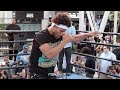 SHAWN PORTER WORKING OUT SHOWING SPEED DURING SHADOW BOXING DAYS AWAY FROM ERROL SPENCE FIGHT