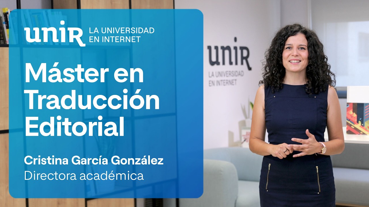 Máster en Traducción Editorial: tecnología y práctica profesional