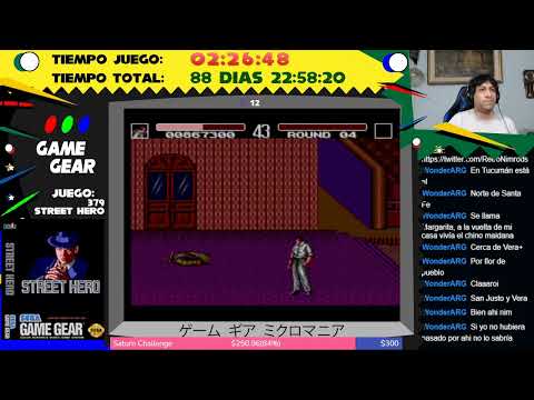 GGMM 379 Street Hero (Unl) - Parte 2 - GGMM 380 Cave Dude - Toto World 3 - Game Gear Micro Mania