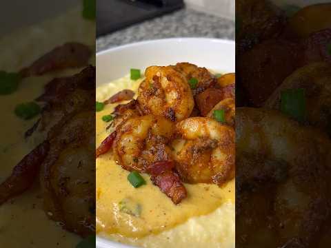 SIMPLE SOUTHERN SHRIMP & GRITS | MAKE BRUNCH WITH ME #shrimpandgrits