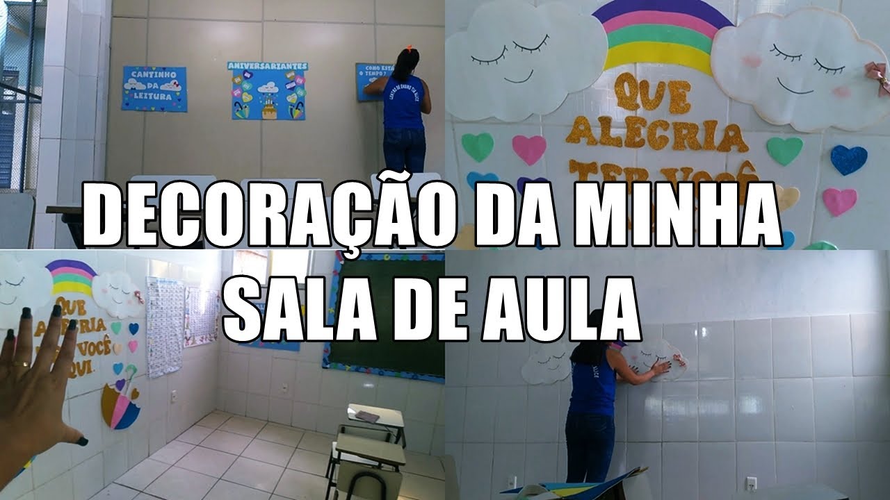 FINALMENTE DECOREI MINHA SALA DE AULA  #VIDADEPROFESSORA | Depois que Casei