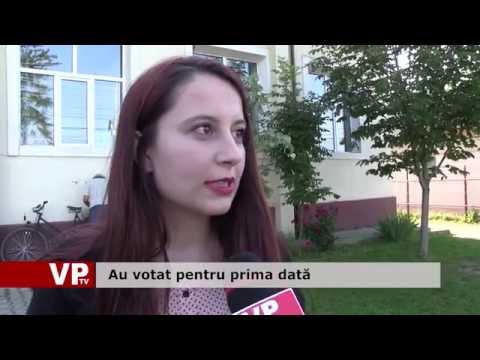 Au votat pentru prima dată