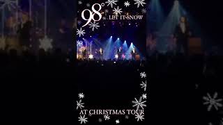 98 Degrees Let It Snow at Christmas Tour