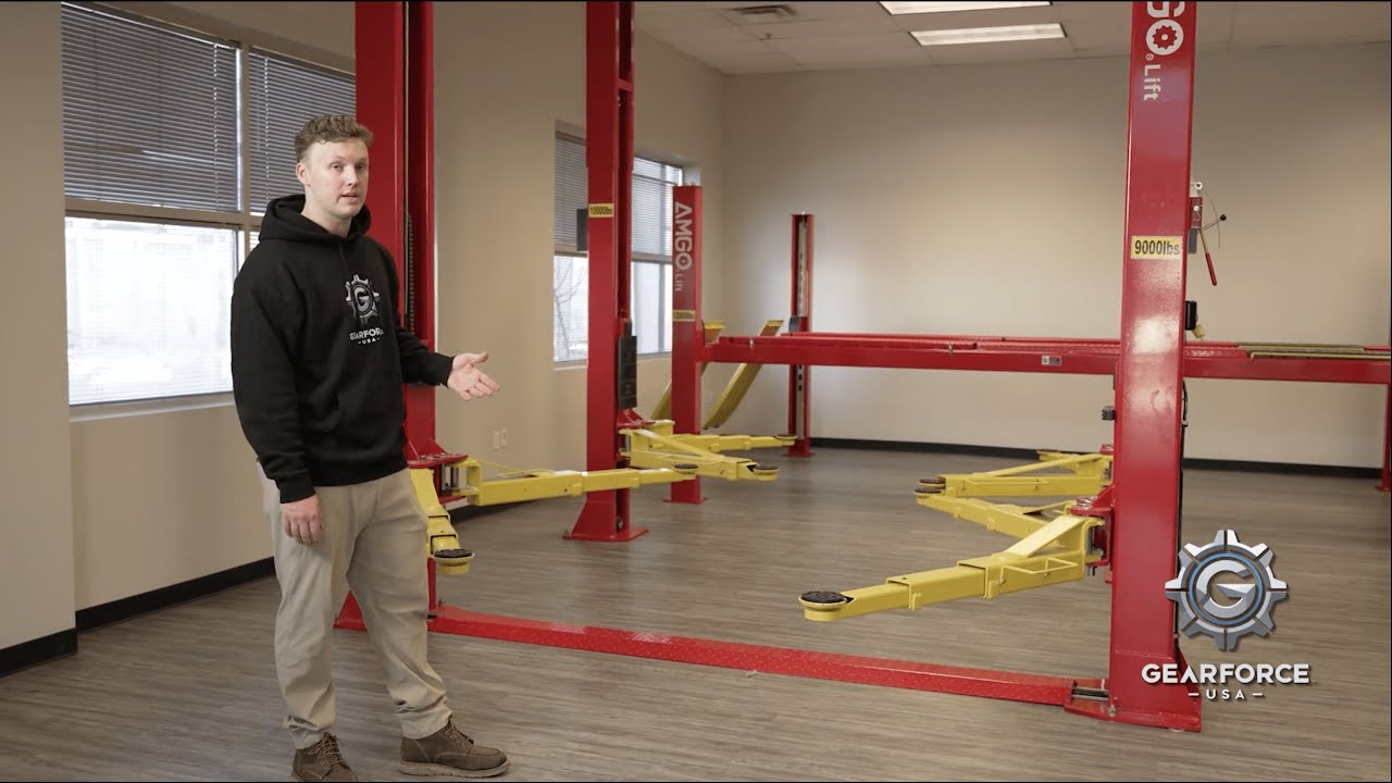 AMGO BP-9 vs AMGO OH-9 2 Post Lift | Which 9,000 lb Lift Is Right for Your Garage?