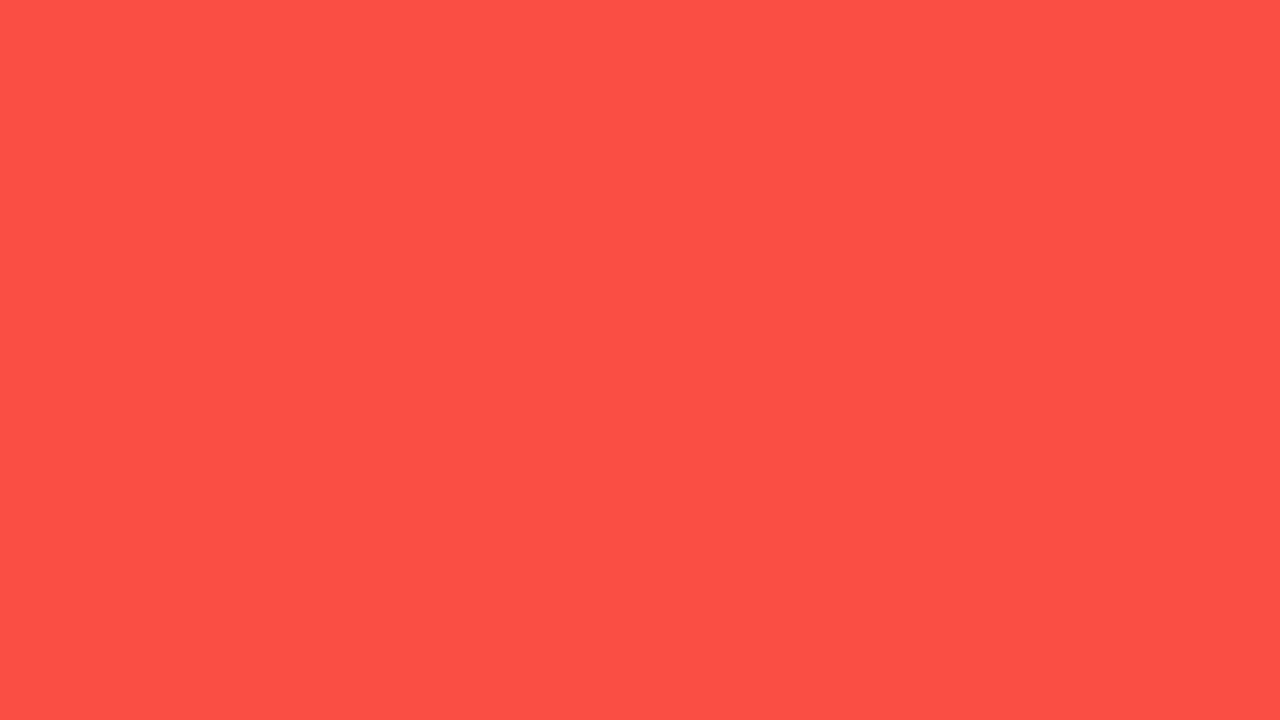 Color Tart Orange, HEX #FB4D46, RGB 251,77,70