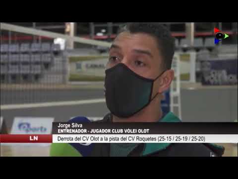 El masculí del Vòlei Olot cau per 3 sets a 0 a la pista del Roquetes