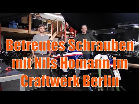 Olifaehrt beim betreuten schrauben im Craftwerk-Berlin, Simmering und Gabelölwechsel an meiner ZX-10