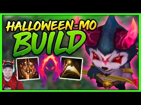 *DEVIL TEEMO COSPLAY* HALLOWEEN BUILD ACTUALLY INSANELY BROKEN! - League of Legends