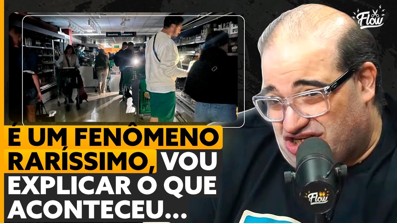 Serjão ANALISA o APAGÃO na Europa