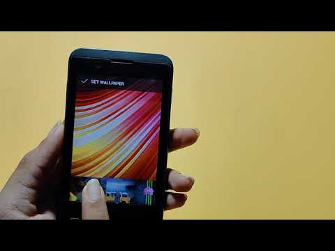 How to change wallpaper in Micromax Bolt | wallpaper set kaise kare | wallpaper setting