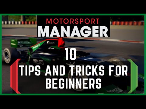 Motorsport Manager Tips and Tricks For Beginners