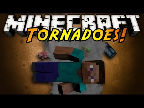 Sky Does Everything - Minecraft Mod Showcase : TORNADOES!