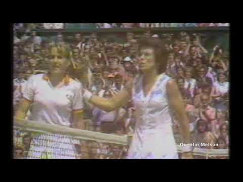 Billie Jean King Defeats Tracy Austin at Wimbledon (June 29, 1982)