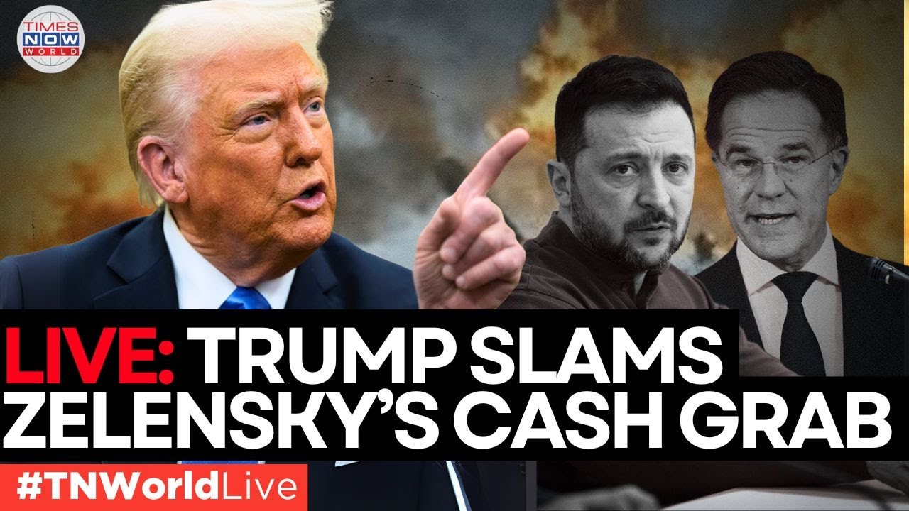 LIVE | Trump Calls Out Zelensky: ‘One of the Greatest Salesmen Ever’, Slams Europe! |Times Now World