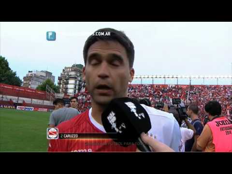Caruzzo: "Tranquilos por volver a Primera". Argentinos 1 - Douglas 1. Fecha 22. B Nacional. FPT