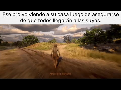 Ese bro volviendo a su casa luego de asegurarse de que todos llegarán a las suyas: