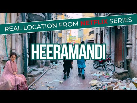 Walking Tour of Real "Heeramandi: The Diamond Bazaar" from Netflix Series
