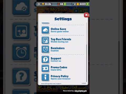 4 promocodes for subway surfers!!!