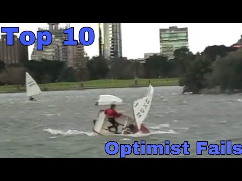 Top Ten Optimist Sailing Fails!