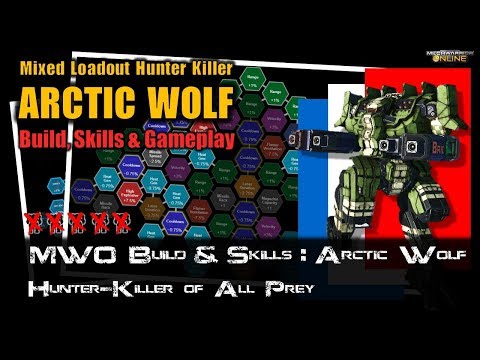 [BRxV] MWO Build & Skills : Arctic Wolf the Hunter