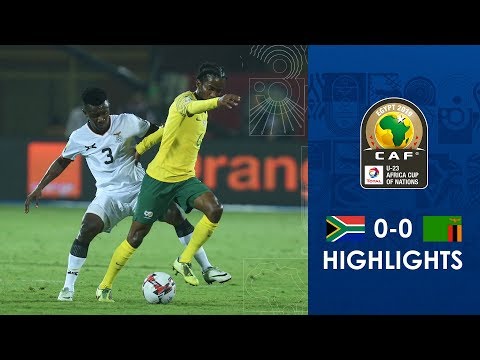 HIGHLIGHTS | #TotalAFCONU23 | Round 1 - Group B: South Africa 0-0 Zambia