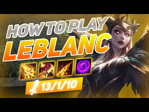 HOW TO PLAY LEBLANC SEASON 10 | BEST Build & Runes | Season 10 Leblanc guide | League of Legends