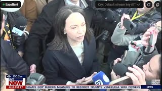 BREAKING LIVE: Machado to speak in DC, Venezuelan opposition leader