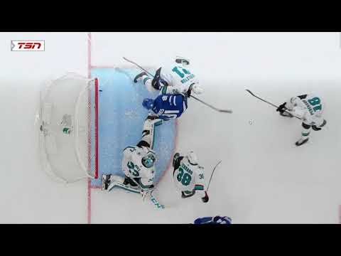 John Tavares 1st of the Season vs San Jose Sharks w/Joe Bowen Commentary (22/10/2021)