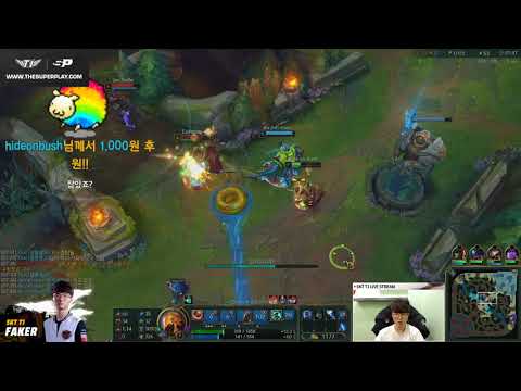 SKT T1 Faker Azir mid vs Ryze GamePlay Season 8 Full HD