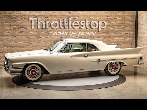 1961 Chrysler 300 G Startup and Showcase