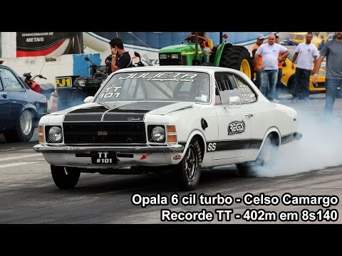 Opala TT Celso Camargo - Recorde em Curitiba - 402m em 8s140
