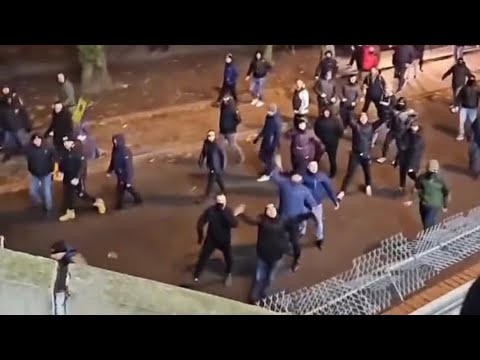 MUST WATCH 😳 Legia fans were banned from entering Villa Park and this was their reaction 😳