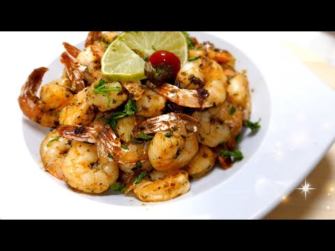 وصفة الروبيان/crevettes🍤 بالزبدة و الثوم و الليمون Butter Garlic Lemon Shrimp recipe