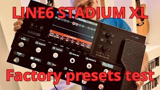 Line 6 Helix Stadium XL: Come Suonano i Preset di Fabbrica? 🎛️ Sound Test!
