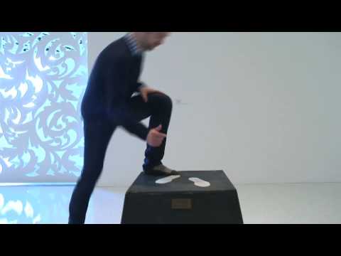 Piero Manzoni's "Base Magica -- Scultura Vivente"