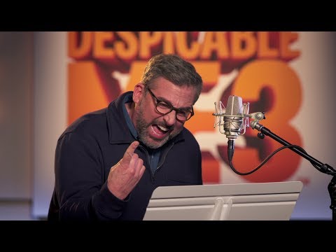 Behind The Scenes On DESPICABLE ME 3 - Voice Cast Clips, Bloopers & B-Roll